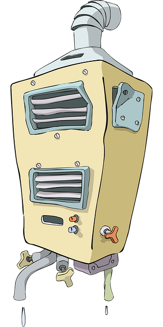 Free broken nature heater vector