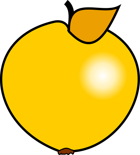 Free apple fruit money illustration