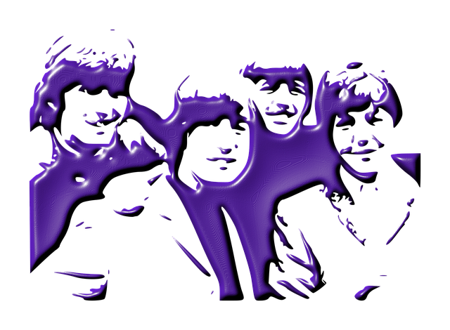 Download free HD stock image of Beatles Famous Free beatles famous people vector