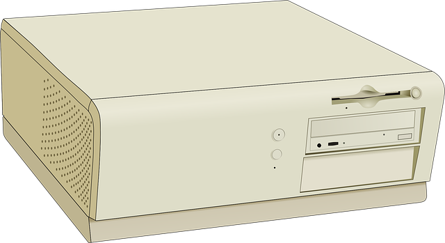 Free computer desktop electronics vector