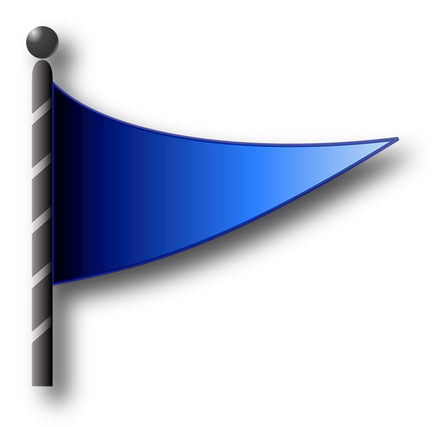 Flagge, Platz, Lage, Marker