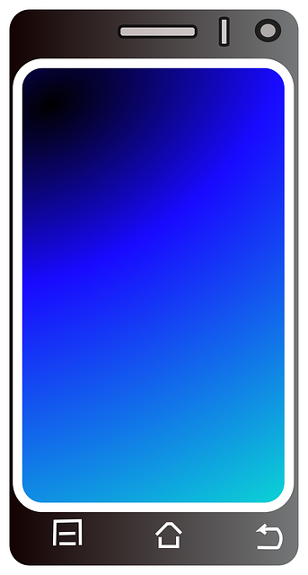 Free smartphone phone touchscreen vector