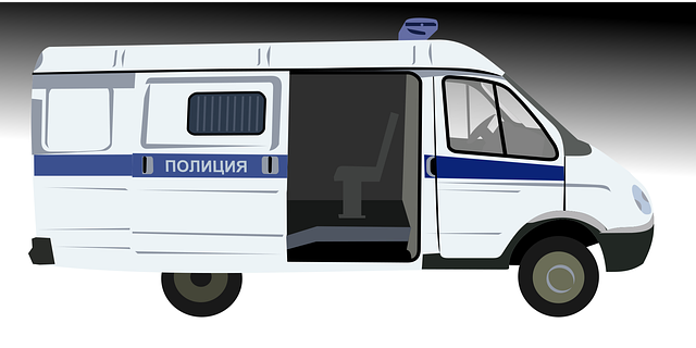 Free car police russia illustration