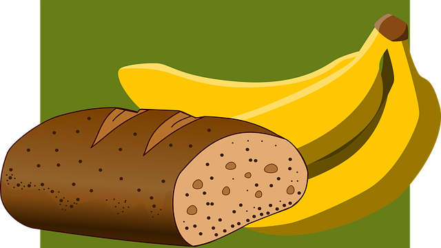 Free banana bread brown vector