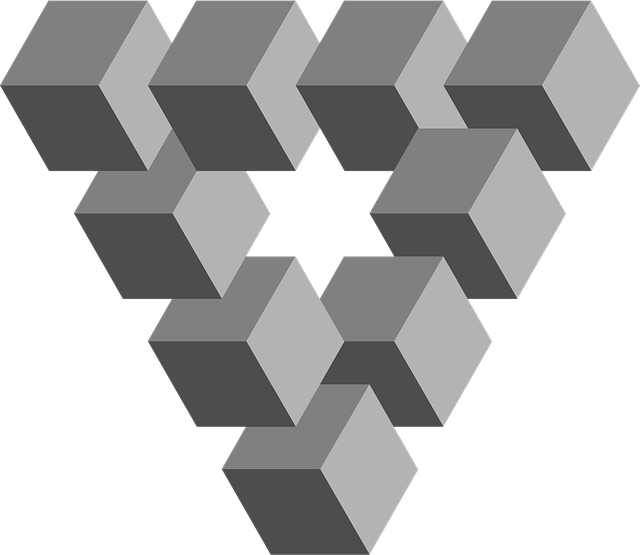 Free collection geometry illusions vector