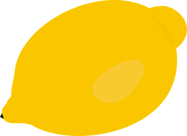Free fruit lemon sour vector