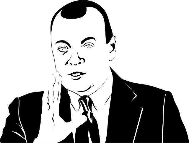 Free face journalist macros illustration