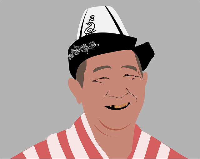 Free nation orient people vector