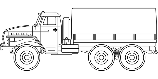 Free army automotive car vector
