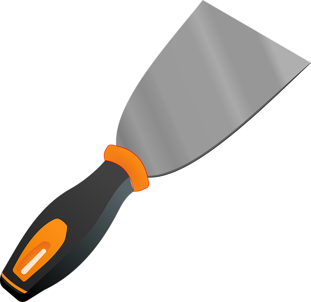 Free construction site spatula illustration