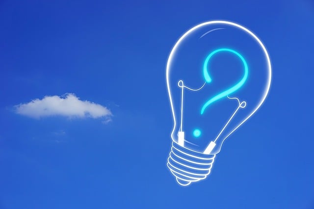 Download free HD stock image of Idea Question Free idea question lightbulb illustration
