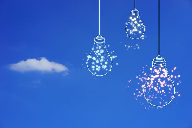 Free idea lightbulb enlightenment illustration
