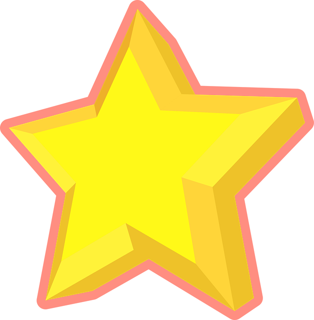 Free achievement award bevel illustration