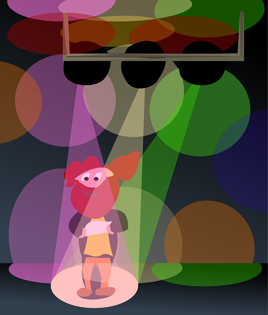 Free being dancing disco vector