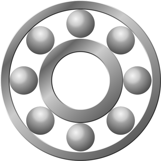 Free balls bearings engines vector