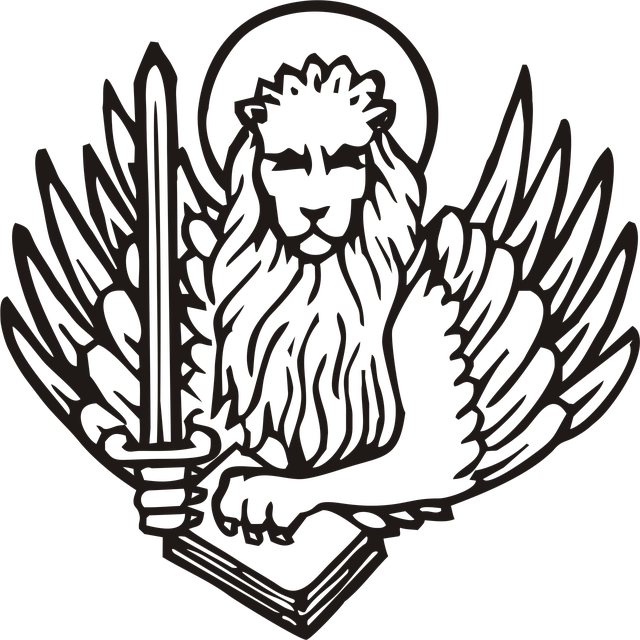 Free amphibious heraldry insignia vector