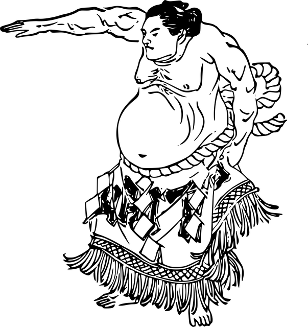 Free japan sport sumo vector