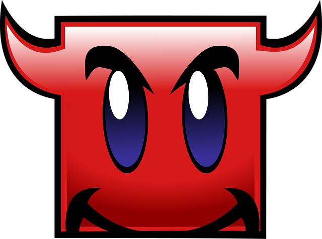 Free evil nasty naughty illustration