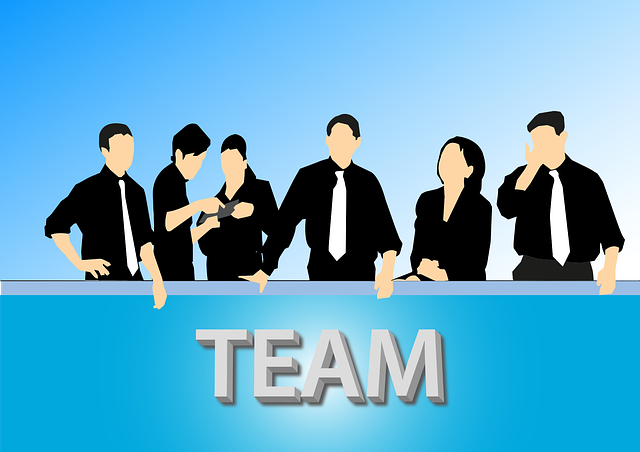 Free business commerce cooperation vector
