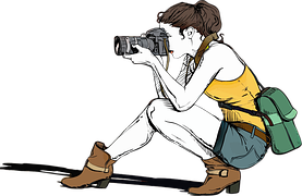 Journalist Photographer Take Photo - Free vector graphic on Pixabay