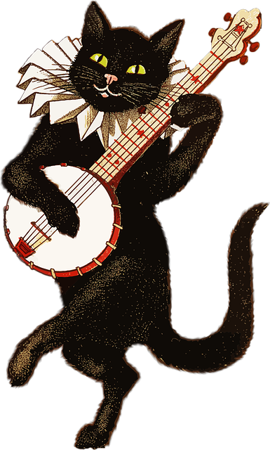 Free animal anthropomorphic cat vector