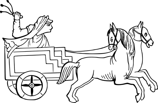 Free carriage chariot charioteer vector