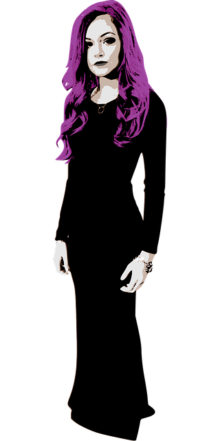 Negro, Vestir, Godo, Gótico