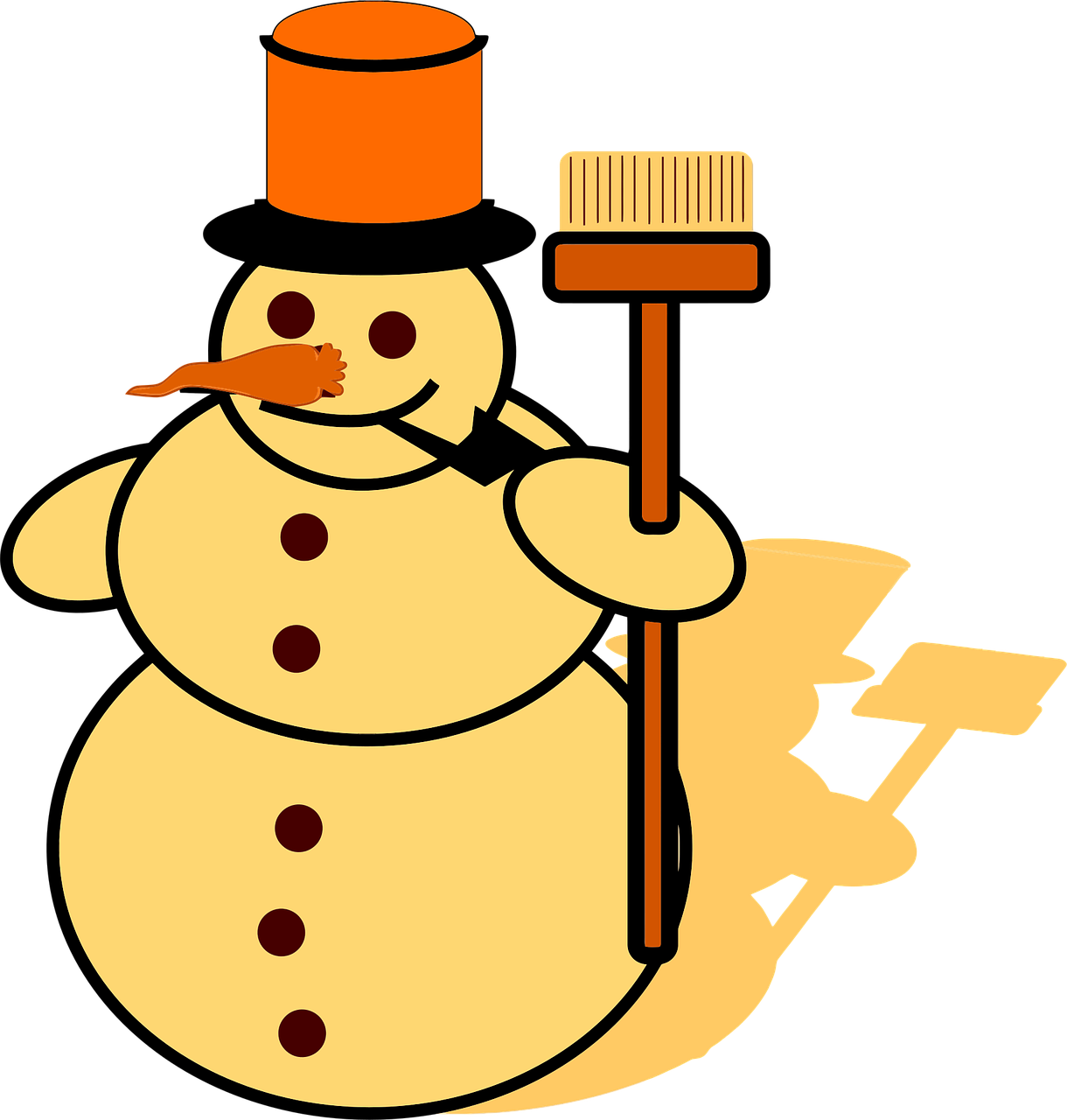Download free HD stock image of Anthropomorphic Christmas Free anthropomorphic christmas cold vector