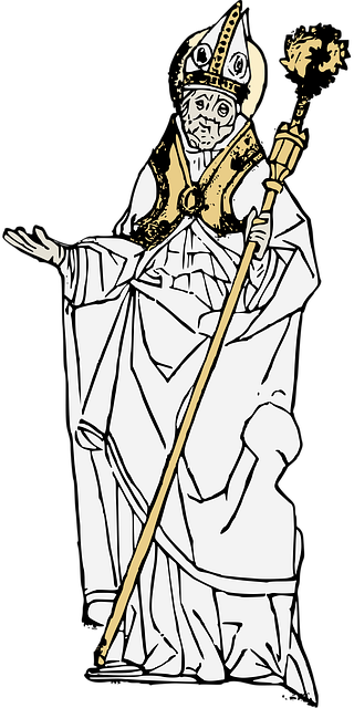 Free catholic christian drawing illustration