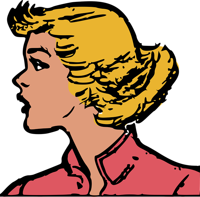 Download free HD stock image of Blonde Female Free blonde female head vector
