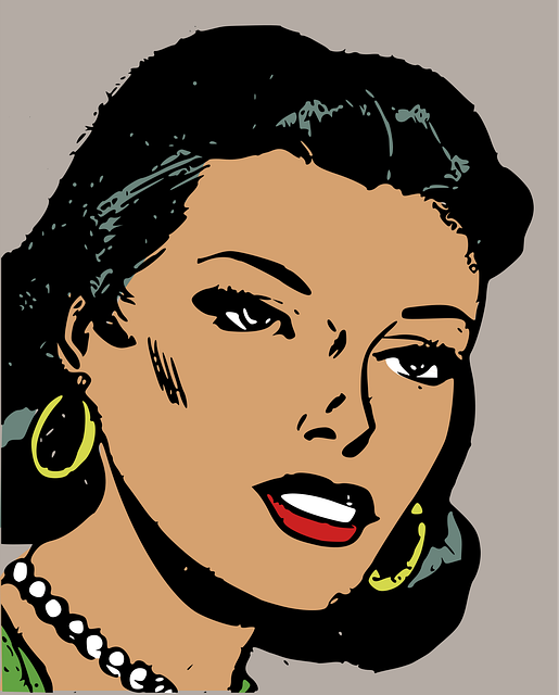Download free HD stock image of Face Female Free face female head illustration