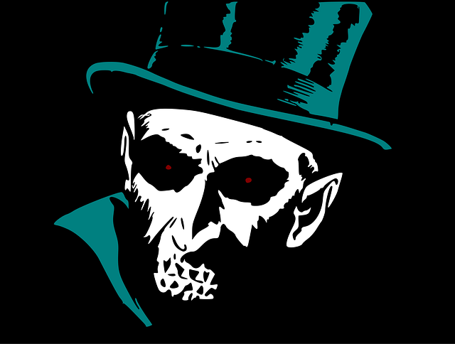 Free halloween horror man vector