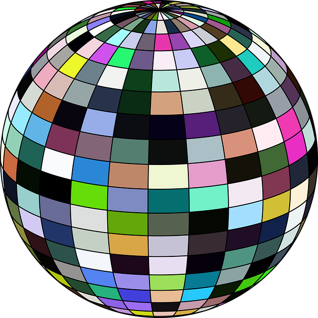 Free ball colored colorful vector