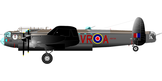 Free aircraft airplane bomber illustration