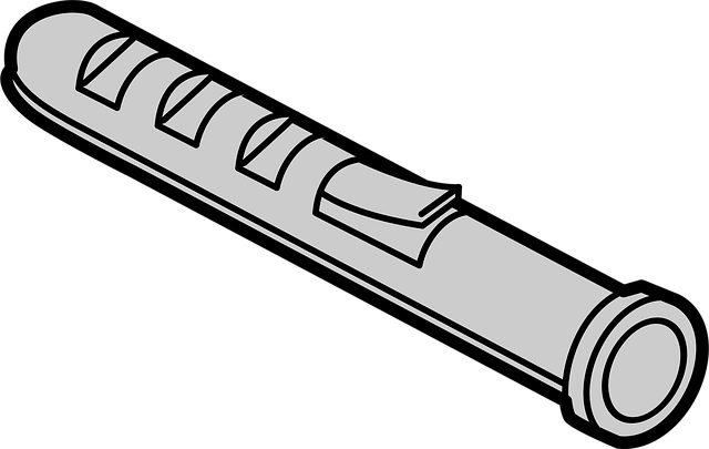 Free expansion plug plastic plug illustration