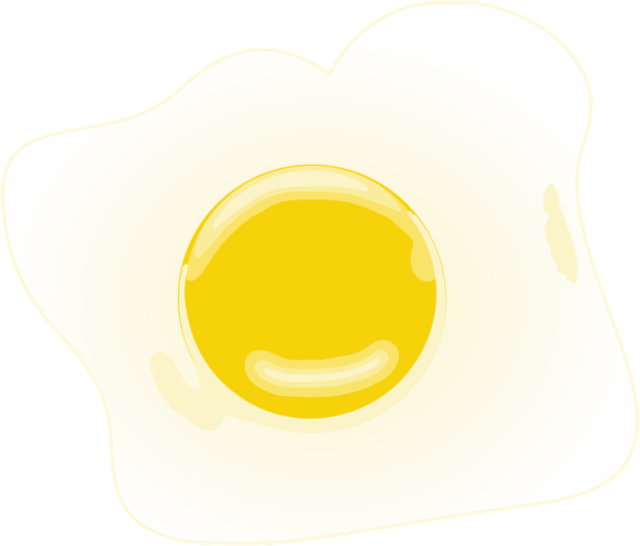 Free breakfast egg food vector