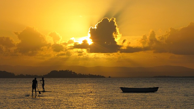 Free Sunset Stand Up photo and picture