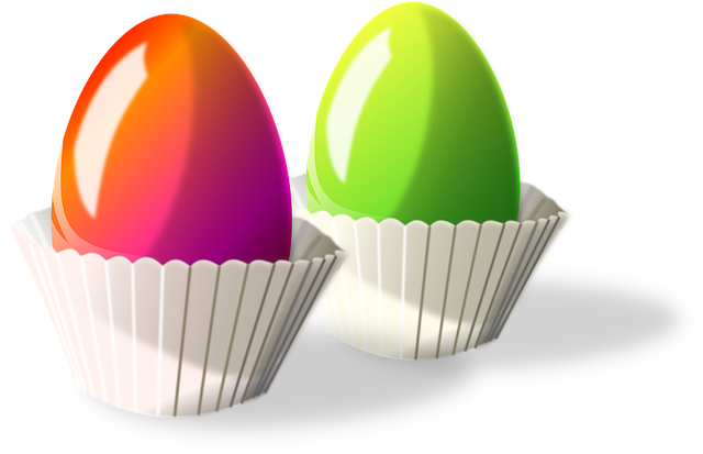 Cupcake, Ostereier, Eier, Muffins