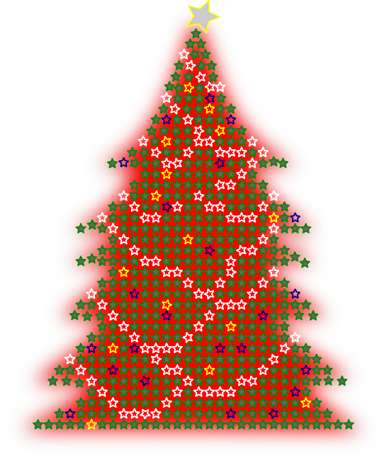 Weihnachten, Weihnachtsbaum, Clip Art