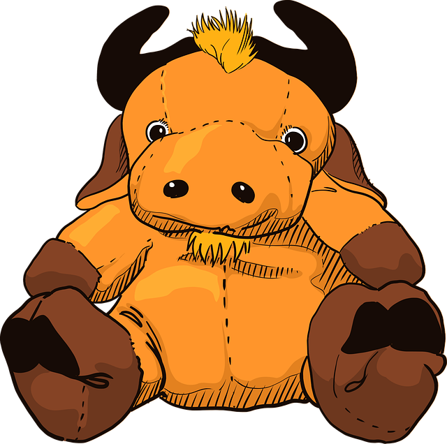 Free stuffed animal old toy illustration