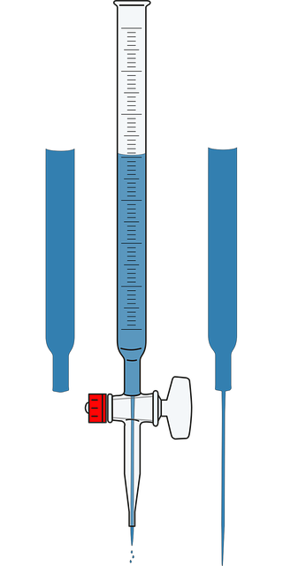 Free liquid number read illustration