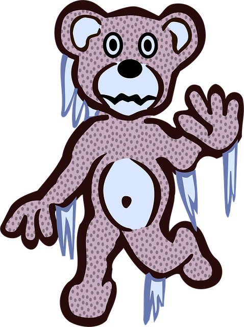 Free animal bear dormant illustration