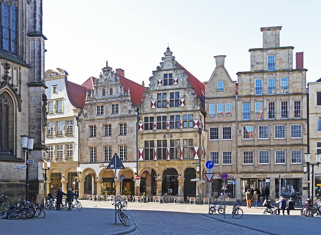 Münster, Westfalia, Mercato Principale