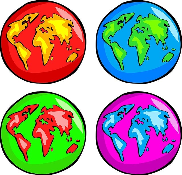 Free world globe worldwide illustration