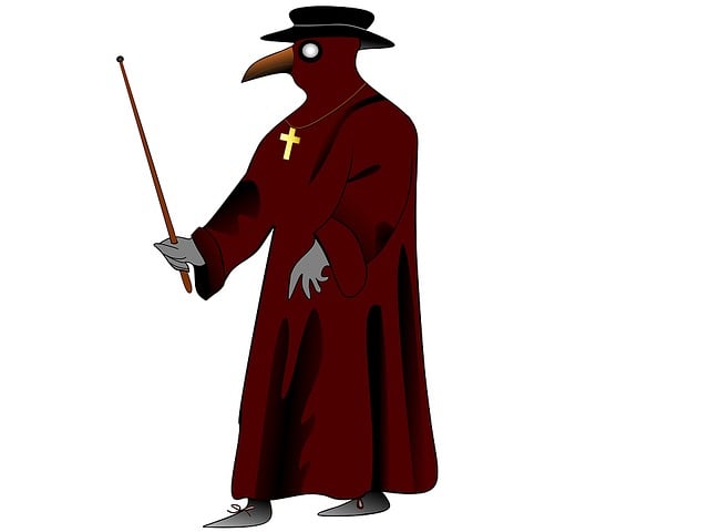 Free pest beak doctor illustration