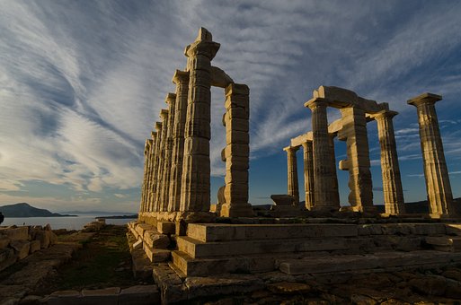 Cabo Sunión Vista de Cabo Sunión Grecia