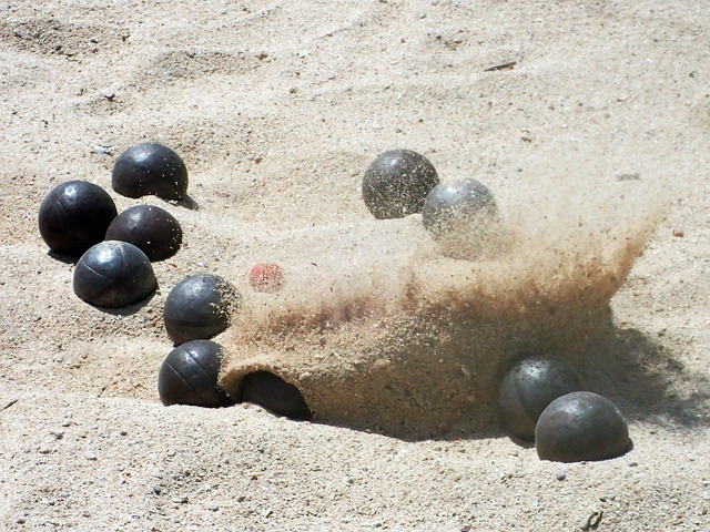 Free Bocce Sand photo and picture