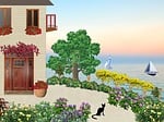house, sea, seaside
