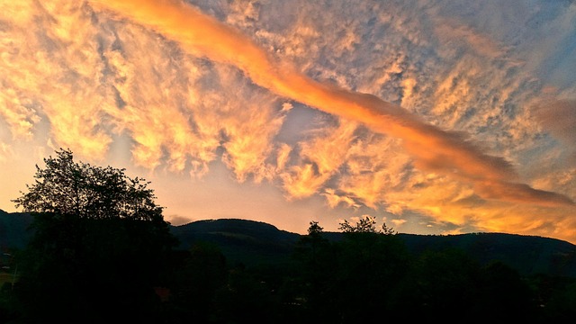 Himmel, At Farve, Skyer, Humør