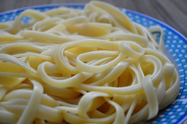 Free Noodles Plate photo and picture